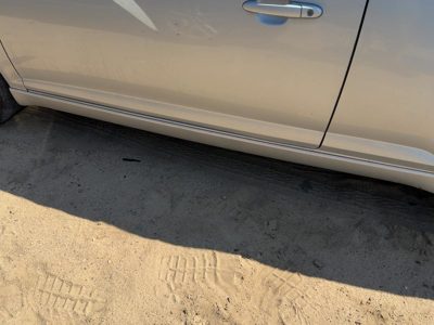 05-10 Chevy Cobalt Driver Left Lower Rocker Panel Moulding Oem Coupe Silver 95U