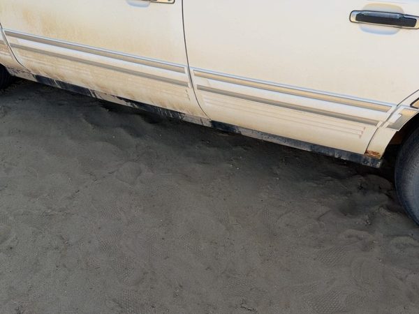 90-94 Lincoln Town Car Driver Left Lower Rocker Panel Moulding Side Skirt Oem — photo 1