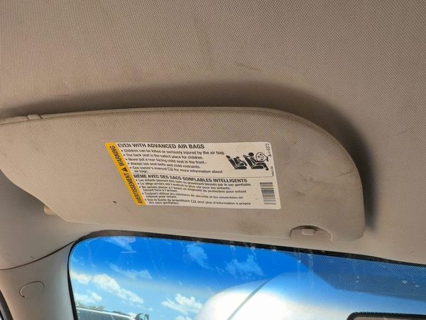 2005-2010 Chevy Cobalt Driver Left Sun Visor Oem Coupe Gray 14B 20868638 — photo 1