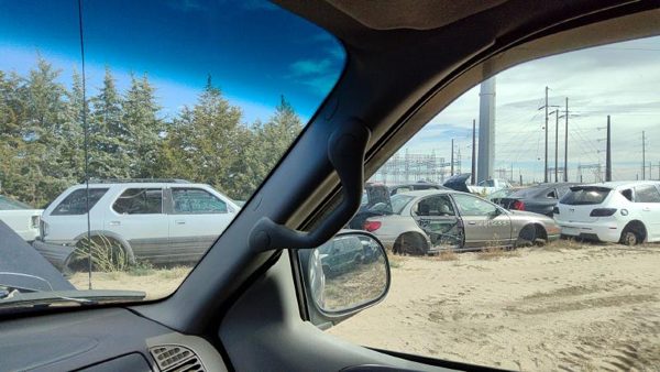1997-2003 Ford F150 Passenger Right A Pillar Trim Windshield Post Panel Oem Gray — photo 1