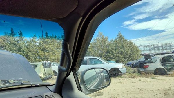 1997-2003 Ford F150 Passenger Right A Pillar Trim Windshield Post Panel Oem Gray — photo 3