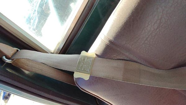1976 Silverado C10 Passenger Right Front Seat Belt Retractor Oem Shoulder Brown — photo 5