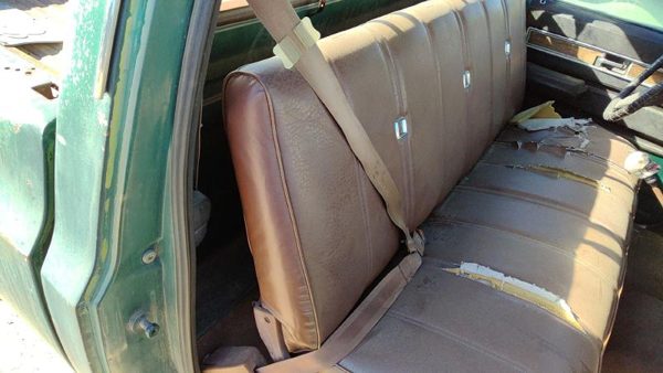 1976 Silverado C10 Passenger Right Front Seat Belt Retractor Oem Shoulder Brown — photo 1