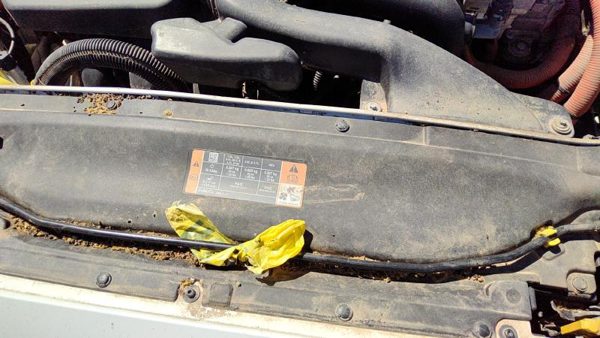 2013-2016 Ford Fusion Top Plastic Cover Above Radiator Support Sight Shield Oem — photo 3