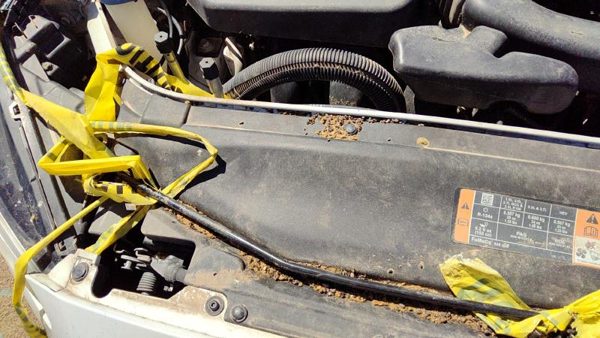 2013-2016 Ford Fusion Top Plastic Cover Above Radiator Support Sight Shield Oem — photo 5