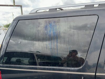 00-02 Ford Expedition Passenger Right Rear Quarter Glass Back Side Window Oem