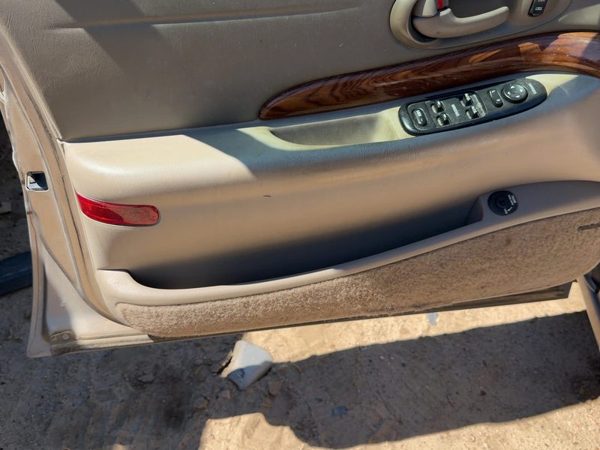 00-02 Lesabre Left Front Door Trim Panel With Master Switch 6 Speakers Taupe 56B — photo 8