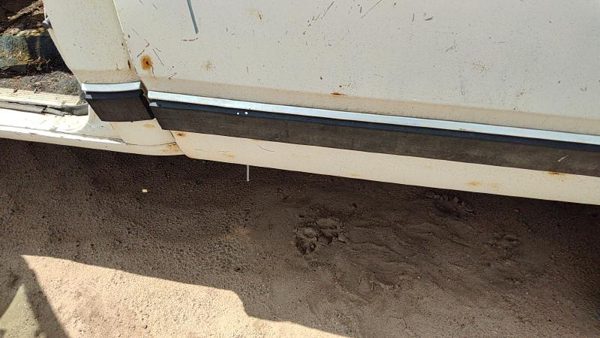 81-93 Dodge Ram W250 Driver Left Rear Moulding On Box Front Oem — photo 4