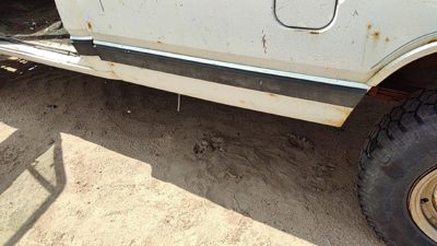 81-93 Dodge Ram W250 Driver Left Rear Moulding On Box Front Oem