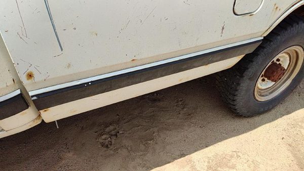 81-93 Dodge Ram W250 Driver Left Rear Moulding On Box Front Oem — photo 7