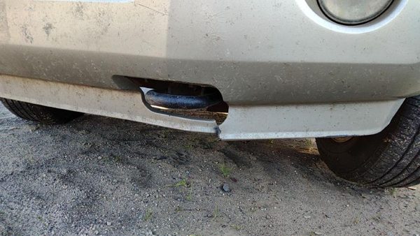 2008 Ford Expedition Front Bumper Assy. Ua Black — photo 7