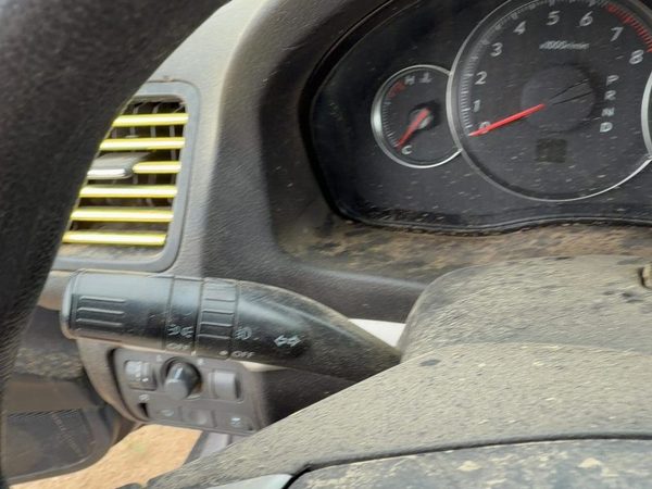 09 Legacy Outback Turn Signal Switch Wiper Column Control Lever Assembly Black — photo 2
