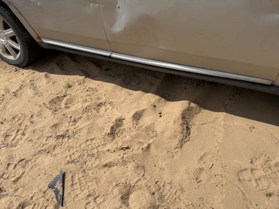 05-07 Fivehundred Passenger Right Lower Rocker Panel Moulding Side Skirt Oem