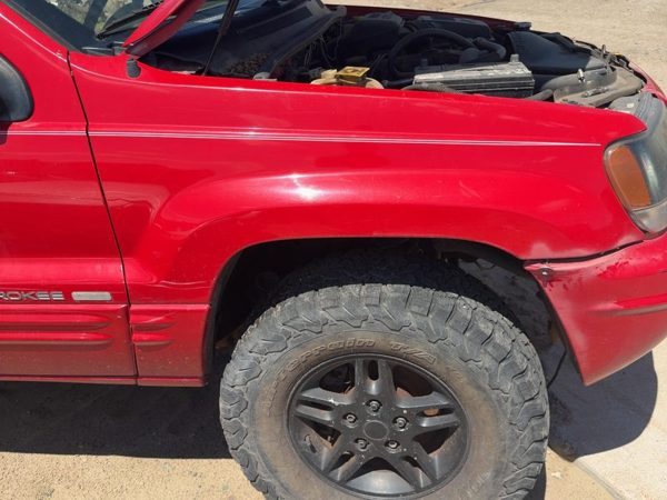 1999-2004 Jeep Grand Cherokee Passenger Right Front Fender Oem Flame Red Pr4 — photo 1