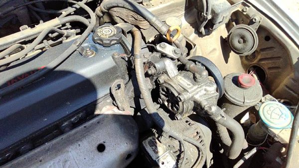 1994-1997 Honda Accord Power Steering Pump With Mount Bracket Oem 2.2L — photo 3