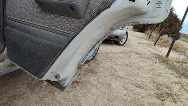 1992 Jeep Cherokee Rear Door RH White — photo 9