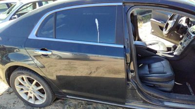 2011 Chevrolet Malibu Rear Door RH 58U Black Granite Hail
