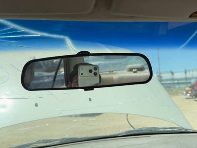 2000-2003 Mazda Protege Dx Inside Rear View Mirror Oem Windshield Mounted