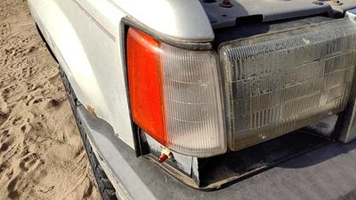93-98 Grand Cherokee Passenger Right Front Turn Signal Light Lamp Fender Mounted