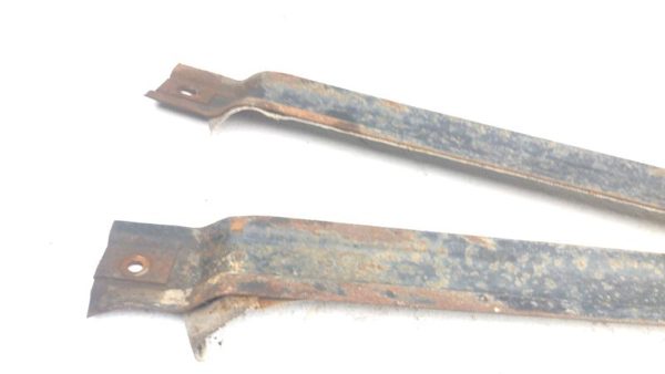 1985-1986 Ford F250 Set Of Fuel Tank Mounting Straps Only Oem Bracket Brace Rear — photo 5