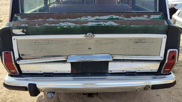 1984-1991 Jeep Grand Wagoneer Tail Gate Rear Drop Gate Oem Green 55018793 — photo 1