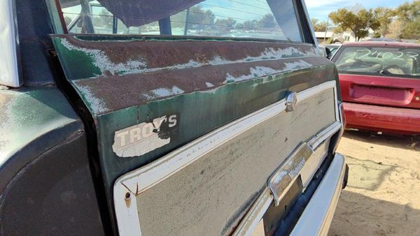1984-1991 Jeep Grand Wagoneer Tail Gate Rear Drop Gate Oem Green 55018793 — photo 10