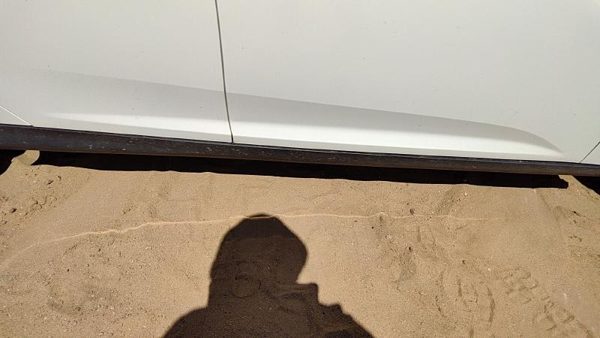 12-18 Focus Passenger Right Lower Rocker Panel Moulding Side Skirt Oem White Yz — photo 4