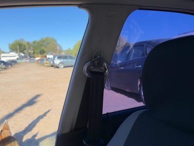 2001-2004 Vw Jetta Passenger Right B-Pillar Trim Panel Oem Gray
