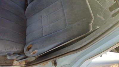 83-86 Ford Ranger Driver Left Front Seat Belt Retractor Oem Shoulder Blue