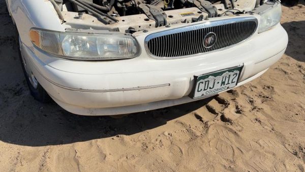 1997-2003 Buick Century Front Bumper Cover Assembly Oem White 12369156 — photo 2