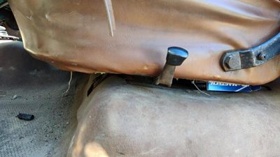 1976 $ Silverado C10 Driver Left Seat Track Mount Brackets OEM