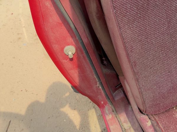 1987-1996 Dodge Dakota Passenger Right B-Pillar Trim OEM — photo 3