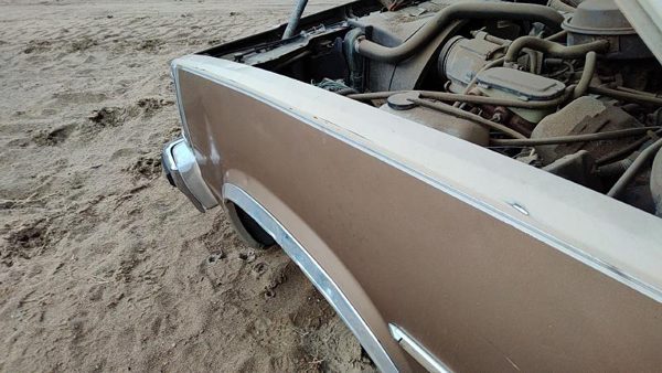 1978-1987 Chevy Malibu Driver Left Front Fender Oem Tan 4 Door 14016340 — photo 2