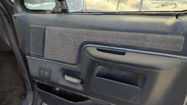 87-91 F250 Pickup Passenger Right Front Inside Door Trim Panel Only Oem Gray — photo 3