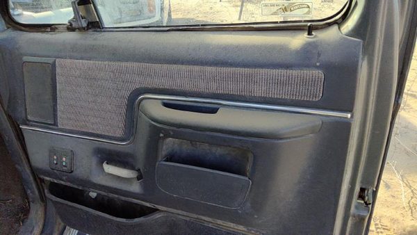 87-91 F250 Pickup Passenger Right Front Inside Door Trim Panel Only Oem Gray — photo 2