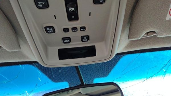 2003 Lincoln Town Car Center Overhead Console Oem Dome Light Sun Roof Gray — photo 4