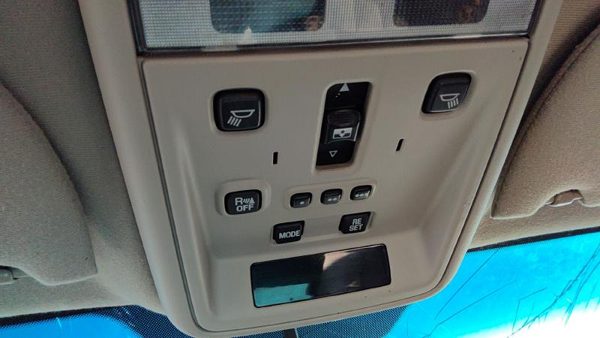 2003 Lincoln Town Car Center Overhead Console Oem Dome Light Sun Roof Gray — photo 5