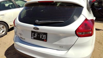 2018 Ford Focus Trunk/decklid/hatch/tailgate White Yz