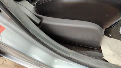 07-12 Nissan Sentra Passenger Right Side Seat Trim Panel Oem Charcoal W