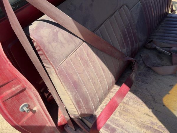 1990 Chevy S10 Pickup Passenger Right Front Seat Belt Retractor Oem Shoulder Red — photo 5