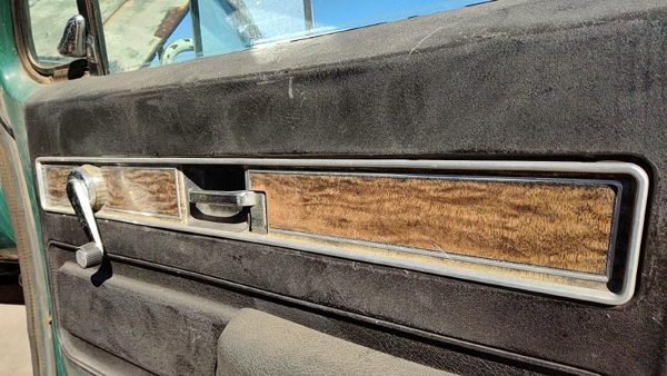 1976 Silverado C10 Passenger Right Front Door Trim Panel Paed Black — photo 5