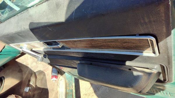 1976 Silverado C10 Passenger Right Front Door Trim Panel Paed Black — photo 6