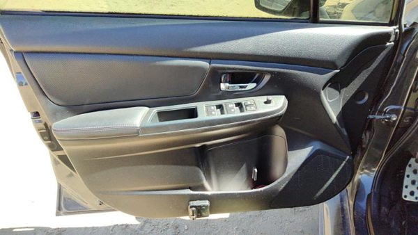 15-16 Wrx Driver Left Front Inside Door Trim Panel Wh Master Switch Cbl30 Carbon — photo 1