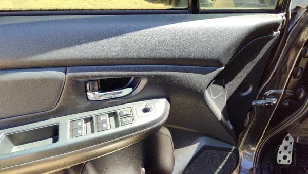 15-16 Wrx Driver Left Front Inside Door Trim Panel Wh Master Switch Cbl30 Carbon — photo 5