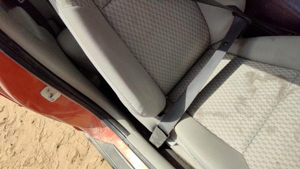 05-07 Cobalt Passenger Right Front Seat Belt Retractor Oem Shoulder Gray 14C — photo 4