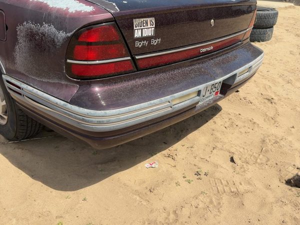1992-1995 Olds Eighty Eight Rear Bumper Cover Assembly Oem Back Maroon 16520914 — photo 10