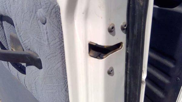 92-14 Van E150 Passenger Right Rear Door Latch With Rods/Cables Assembly Back — photo 7