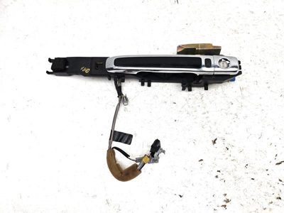 07-10 M35X Driver Left Front Outside Door Handle From 10/06 Black Obsidian Kh3
