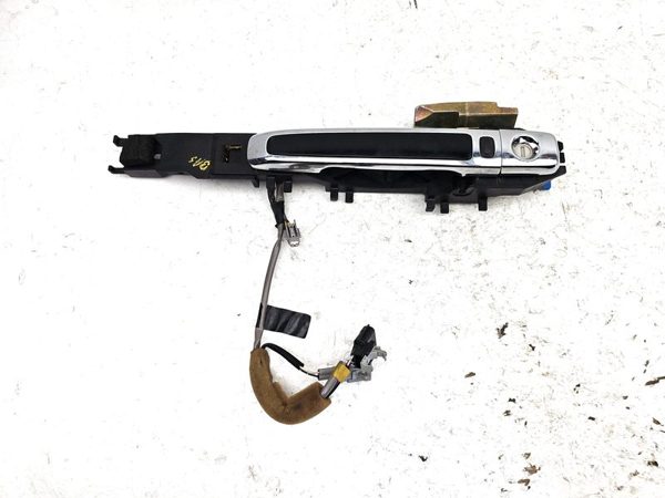 07-10 M35X Driver Left Front Outside Door Handle From 10/06 Black Obsidian Kh3 — photo 1