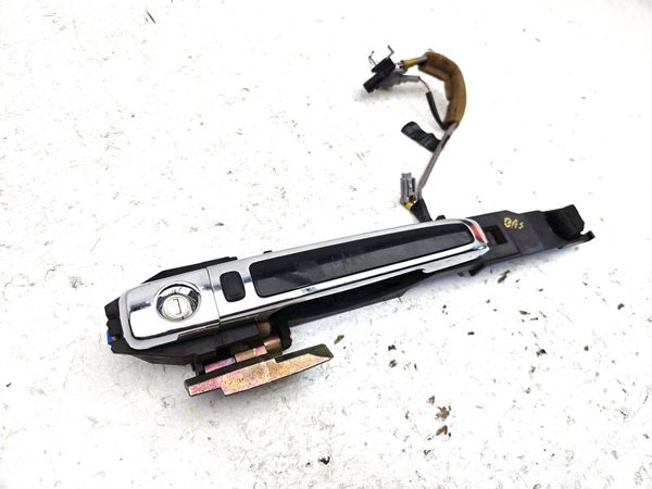 07-10 M35X Driver Left Front Outside Door Handle From 10/06 Black Obsidian Kh3 — photo 9